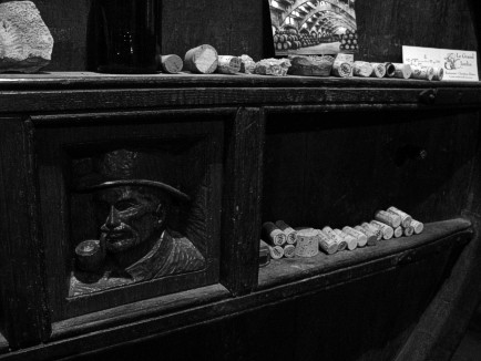 Barrel Detail in the Cellar of Lucien Aviet