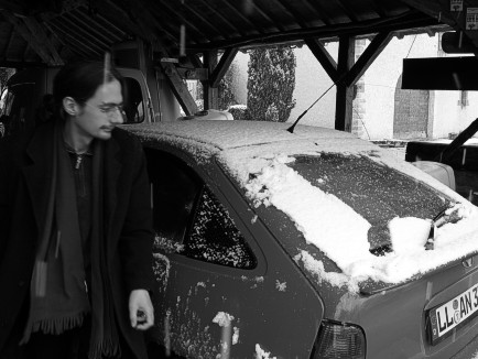 Our Car Covered with Snow