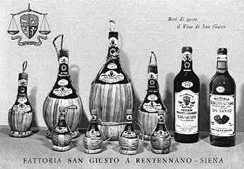 Old Postcard of San Giusto a Rentennano