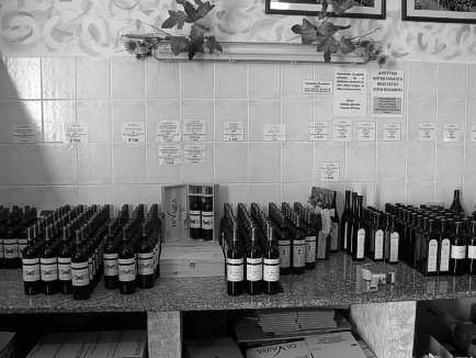 Wine Selection at Di Vaira